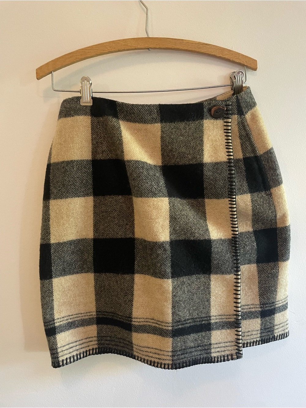 1989 Ralph Lauren Country Made in USA 100% Wool Skirt Small